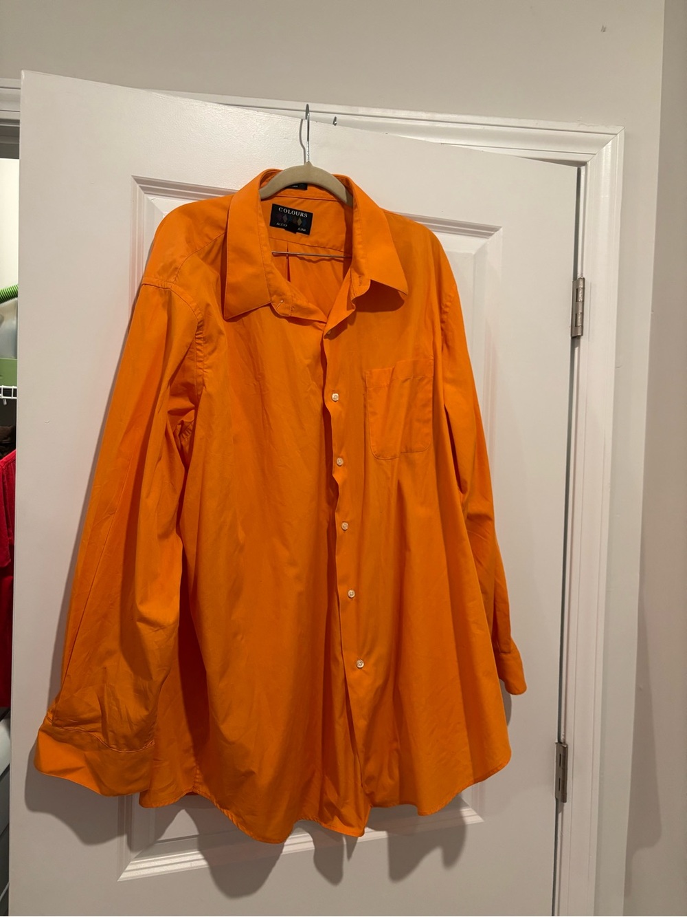 Alexander Julian orange button down